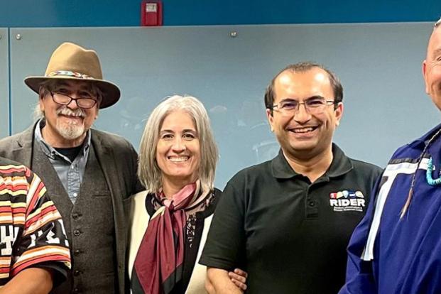 Organizers of Indigenous Knowledge Workshop photographed at RIDER