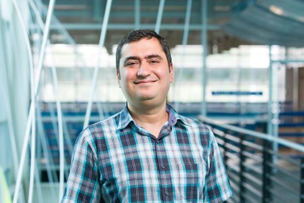 Dr. Ebrahem Ahmadisharaf photographed in the FAMU-FSU College of Engineering building