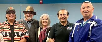 Organizers of Indigenous Knowledge Workshop photographed at RIDER